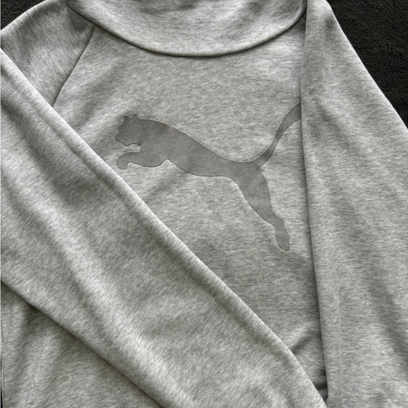 Puma Women's Grey Sweater - Picture 2 of 3